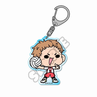 【グッズ-キーホルダー】ハイキュー!! みんなmochocho化大作戦!第4弾 アクリルキーホルダー M-NB(夜久衛輔)
