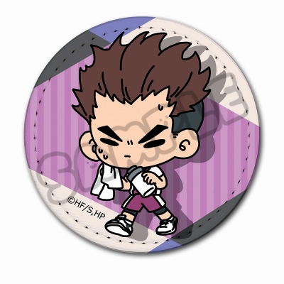 【グッズ-バッチ】ハイキュー!! みんなmochocho化大作戦!第4弾 レザーバッジ M-NE(山形隼人)