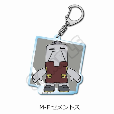 【グッズ-キーホルダー】TVアニメ『僕のヒーローアカデミア』 みんなmochocho化大作戦!第1弾 アクリルキーホルダー M-F(セメントス)