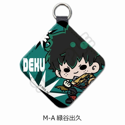 【グッズ-チャーム】TVアニメ『僕のヒーローアカデミア』 みんなmochocho化大作戦!第1弾 レザーチャーム M-A(緑谷出久)