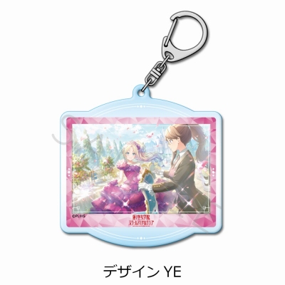 【グッズ-キーホルダー】ラブライブ!蓮ノ空女学院スクールアイドルクラブ アクリルキーホルダー デザインYE