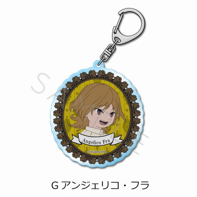 【グッズ-キーホルダー】TRUMPシリーズTVアニメ『デリコズ・ナーサリー』 アクリルキーホルダー G(アンジェリコ・フラ)
