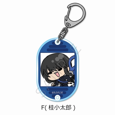 【グッズ-キーホルダー】TVアニメ『3年Z組銀八先生』 アクリルキーホルダー(moochochoシリーズ) F(桂小太郎)
