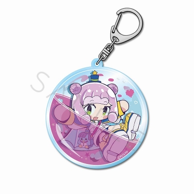 【グッズ-キーホルダー】ぷにるはかわいいスライム アクリルキーホルダー A(いつものかわいいぷにる)