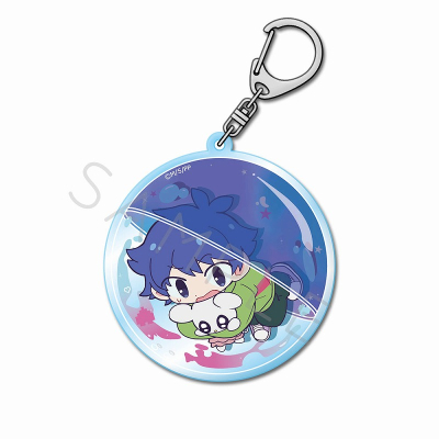 【グッズ-キーホルダー】ぷにるはかわいいスライム アクリルキーホルダー C(河合井コタロー)