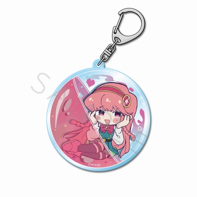【グッズ-キーホルダー】ぷにるはかわいいスライム アクリルキーホルダー D(雲母麻美)