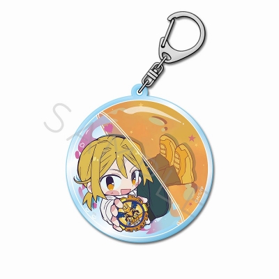 【グッズ-キーホルダー】ぷにるはかわいいスライム アクリルキーホルダー E(南波遊助)