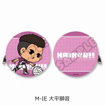 【グッズ-コインケース】ハイキュー!! みんなmochocho化大作戦!第6弾 丸形コインケース M-IE(大平獅音)