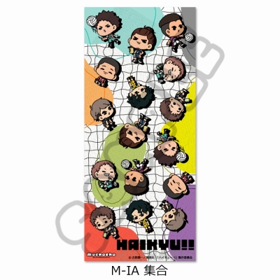 【グッズ-タオル】ハイキュー!! みんなmochocho化大作戦!第6弾 フェイスタオル M-IA(集合)