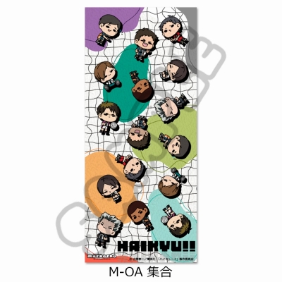 【グッズ-タオル】ハイキュー!! みんなmochocho化大作戦!第7弾 フェイスタオル M-OA(集合)