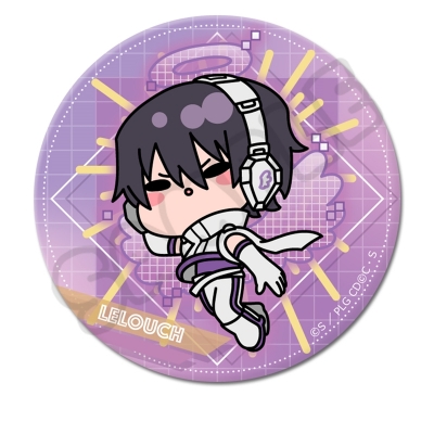 【グッズ-バッチ】コードギアス 反逆のルルーシュ 3way缶バッジ M-YA (ルルーシュ)