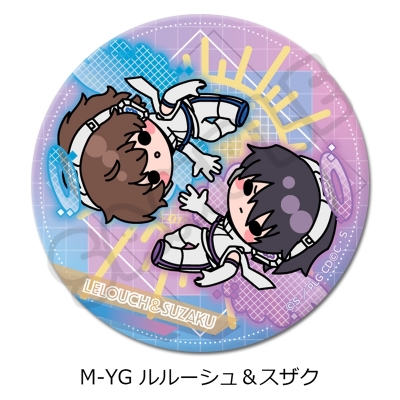 【グッズ-バッチ】コードギアス 反逆のルルーシュ 3way缶バッジ M-YG (ルルーシュ&スザク)