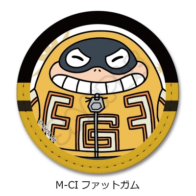【グッズ-バッチ】TVアニメ『僕のヒーローアカデミア』 みんなmochocho化大作戦!第5弾 レザーバッジ M-CI(ファットガム)