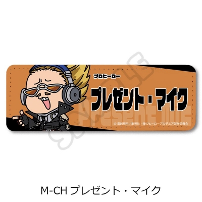 【グッズ-バッチ】TVアニメ『僕のヒーローアカデミア』 みんなmochocho化大作戦!第5弾 レザーバッジ(ロング) M-CH(プレゼント・マイク)