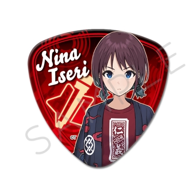 【グッズ-バッチ】ガールズバンドクライ ピック型缶バッジ YA(井芹仁菜)