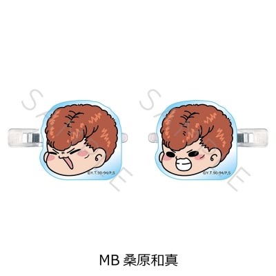 【グッズ-ヘアバンド】TVアニメ『幽☆遊☆白書』 前髪クリップ MB(桑原和真)