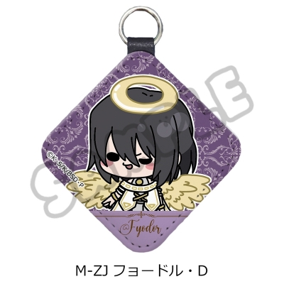 【グッズ-チャーム】『文豪ストレイドッグス』 レザーチャーム Mocho-ZJ (フョードル・D)