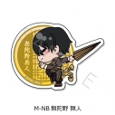【20%OFF】【グッズ-ステッカー】TVアニメ「桃源暗鬼」 ペットカードステッカー M-NB (無陀野 無人)【アニメイト先行販売】の画像