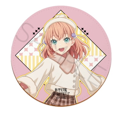 【グッズ-コースター】ラブライブ!蓮ノ空女学院スクールアイドルクラブ レザーコースター OA (日野下 花帆)