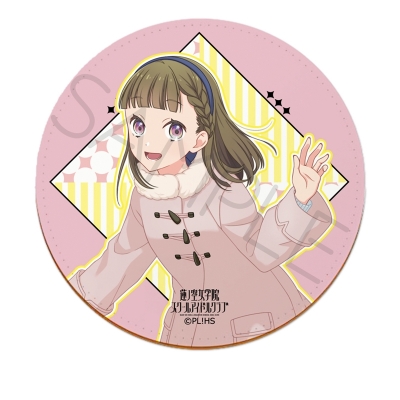 【グッズ-コースター】ラブライブ!蓮ノ空女学院スクールアイドルクラブ レザーコースター OE (徒町 小鈴)