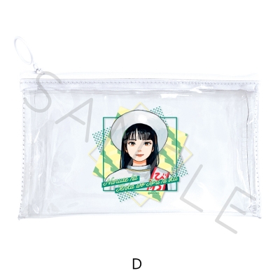 【グッズ-ポーチ】成瀬は天下を取りにいく フラットクリアポーチ D