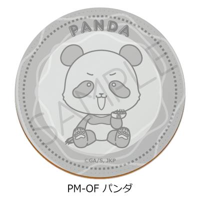 【グッズ-コースター】TVアニメ「呪術廻戦」 レザーコースター PM-OF(パンダ)