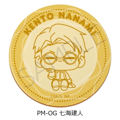 【グッズ-コースター】TVアニメ「呪術廻戦」 レザーコースター PM-OG(七海建人)