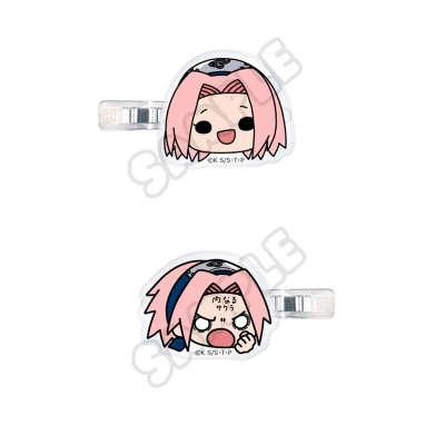 【グッズ-ヘアバンド】TVアニメ『NARUTO-ナルト-』 前髪クリップ MC(春野サクラ&内なるサクラ)