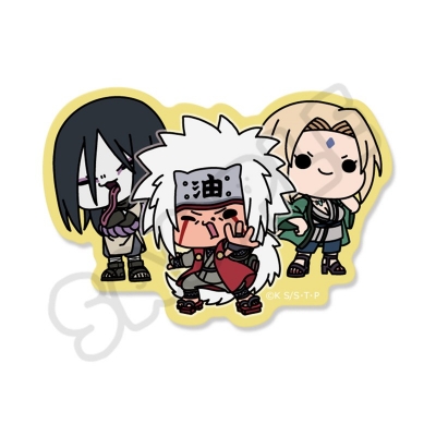 【グッズ-ステッカー】TVアニメ『NARUTO-ナルト-』 クリアステッカー MH(自来也&綱手&大蛇丸)