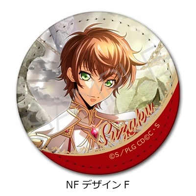 【グッズ-バッチ】『コードギアス 反逆のルルーシュ』 レザーバッジ(丸形) NF (デザインF)【アニメイト先行販売】