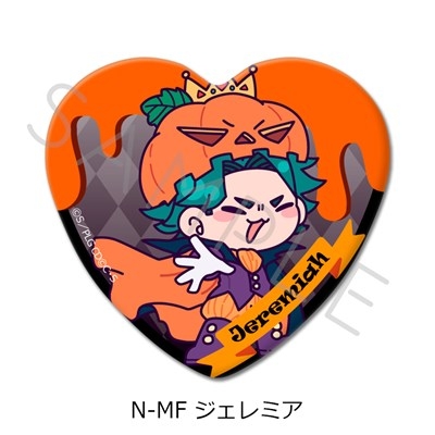 【グッズ-バッチ】『コードギアス 反逆のルルーシュ』 ハート型缶バッジ N-MF (ジェレミア)【アニメイト先行販売】