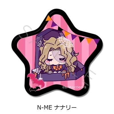 【グッズ-バッチ】『コードギアス 反逆のルルーシュ』 星形缶バッジ N-ME (ナナリー)【アニメイト先行販売】