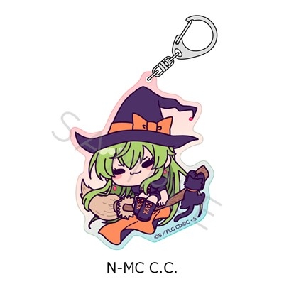 【グッズ-キーホルダー】『コードギアス 反逆のルルーシュ』 アクリルキーホルダー N-MC (C.C.)【アニメイト先行販売】