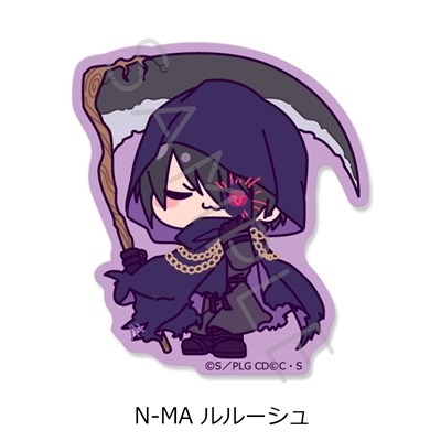 【グッズ-ステッカー】『コードギアス 反逆のルルーシュ』 クリアダイカットステッカー N-MA (ルルーシュ)【アニメイト先行販売】