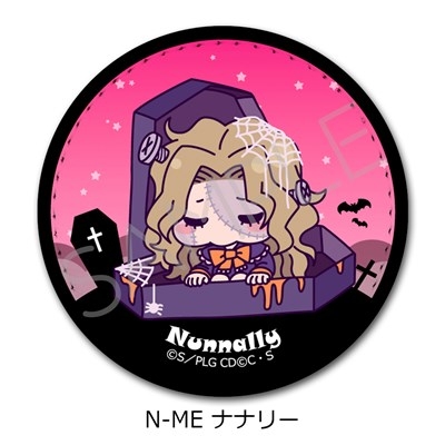 【グッズ-バッチ】『コードギアス 反逆のルルーシュ』 レザーバッジ(丸形) N-ME (ナナリー)【アニメイト先行販売】