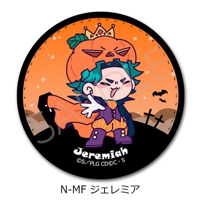 【グッズ-バッチ】『コードギアス 反逆のルルーシュ』 レザーバッジ(丸形) N-MF (ジェレミア)【アニメイト先行販売】