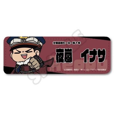 【グッズ-バッチ】TVアニメ『僕のヒーローアカデミア』 みんなmochocho化大作戦!第6弾 レザーバッジ(ロング) M-IB(夜嵐イナサ)