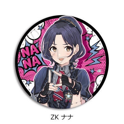 【グッズ-バッチ】アニメ『ガールズバンドクライ』 レザーバッジ(丸形) ZK (ナナ)