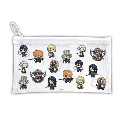 【グッズ-ポーチ】TVアニメ『BLEACH 千年血戦篇』 フラットクリアポーチ B(集合2)