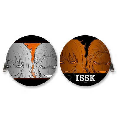 【グッズ-コインケース】『一勝千金』 丸形コインケース C(瀬名りこ・瀬名りく)