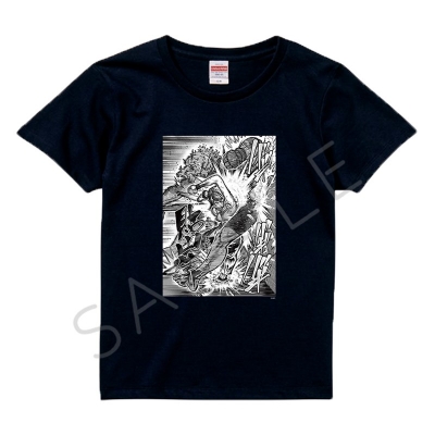 【グッズ-Tシャツ】『一勝千金』 Tシャツ B(柚巴・リー) ブラック Lサイズ