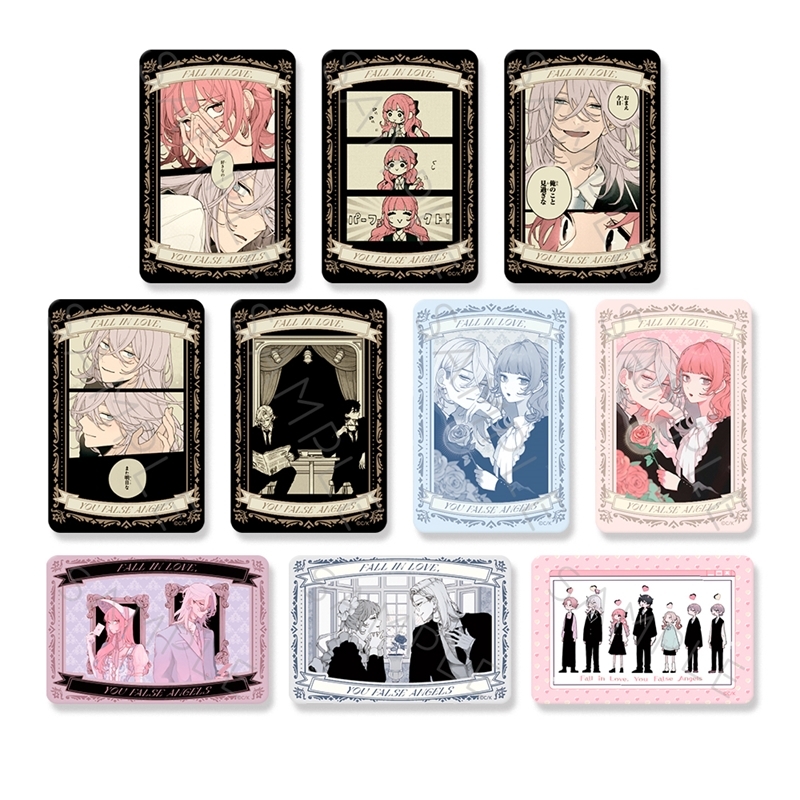 【グッズ-ステッカー】『恋せよまやかし天使ども』 クリアカードステッカー