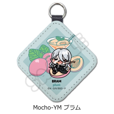 【グッズ-チャーム】文豪ストレイドッグス レザーチャーム Mocho-YM (ブラム)