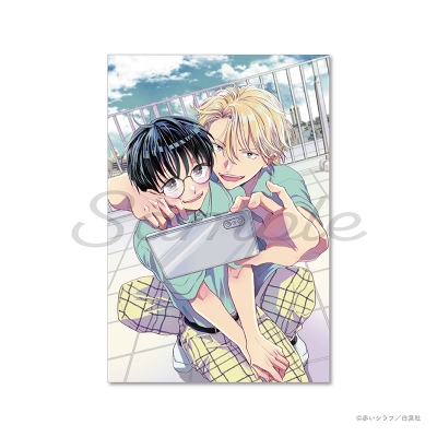 【グッズ-カード】花丸展 赤いシラフ ポストカード①【友情バイブレーション】【事後通販】