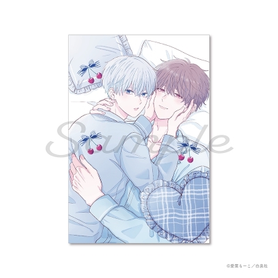 【グッズ-カード】花丸展 愛葉もーこ ポストカード⑨【片想い中の後輩とマッチングが成立しました】【事後通販】