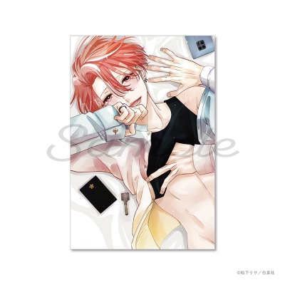 【グッズ-カード】花丸展 松下リサ ポストカード⑰【みだらなヒモはダメですか?】【事後通販】