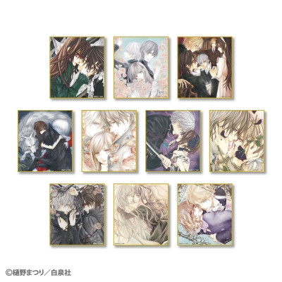 【グッズ-色紙】ヴァンパイア騎士原画展 トレーディングミニ色紙【事後通販】