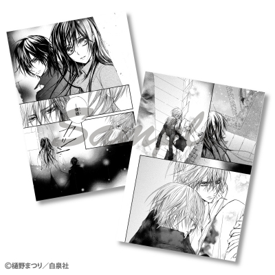 【グッズ-その他】ヴァンパイア騎士原画展 複製原稿セットB【事後通販】