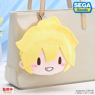 【グッズ-ポーチ】プロジェクトセカイ カラフルステージ! feat. 初音ミク ふわぷち リール付きフェイスポーチ ストリートのセカイの鏡音レン