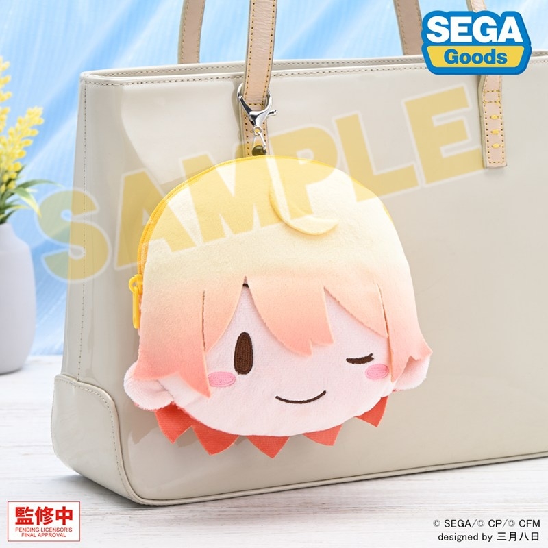 【グッズ-ポーチ】プロジェクトセカイ カラフルステージ! feat. 初音ミク ふわぷち リール付きフェイスポーチ 天馬 司